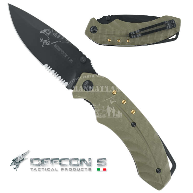 Coltello Defcon 5 GREEN FOXTROT D5-K006