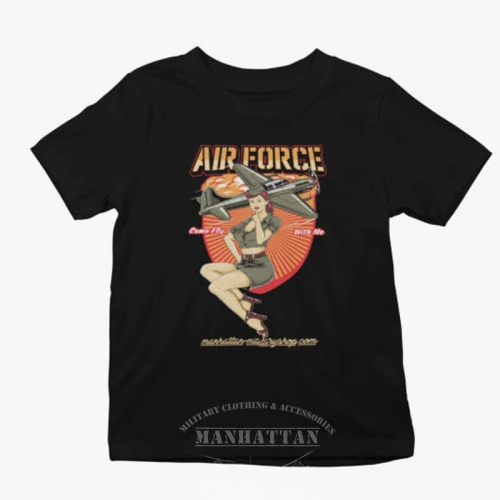 T-Shirt AIR FORCE PIN-UP TEE by Manhattan Military Shop