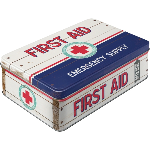 Scatola bassa 23 x 16 xh 7 cm First Aid - Emergency Supply