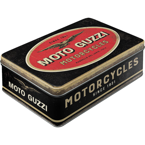 Scatola bassa 23 x 16 xh 7 cm Moto Guzzi - Logo Motorcycles