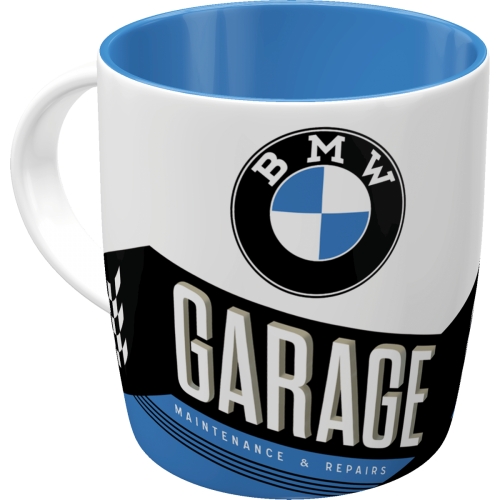 Tazza in ceramica BMW - Garage, diametro 8,5 x h 9 cm