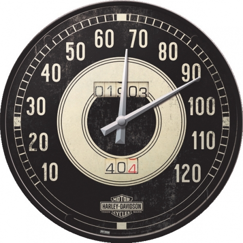 Orologio da parete Harley Davidson - Tachimetro, diametro 31 cm