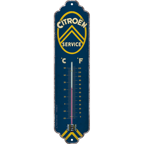 Termometro Citroen - Service 6,5 x 28 cm