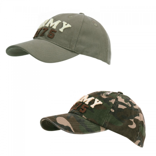 Cappello Fostex Cap stone washed army 1775