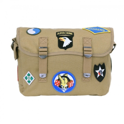 Borsa Tracolla Fostex Canvas Bag WWII Emblems