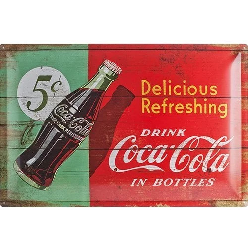Cartello Coca Cola Drink - 40x60 cm