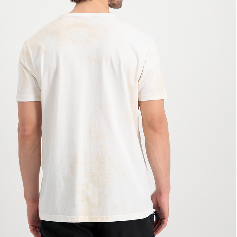 Abbigliamento: T-Shirt Alpha Industries NOSE ART T - Vintage White, T-shirt  | Manhattan Military shop
