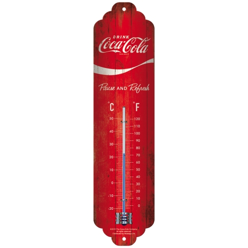 Termometro Coca Cola Red 6,5 x 28 cm