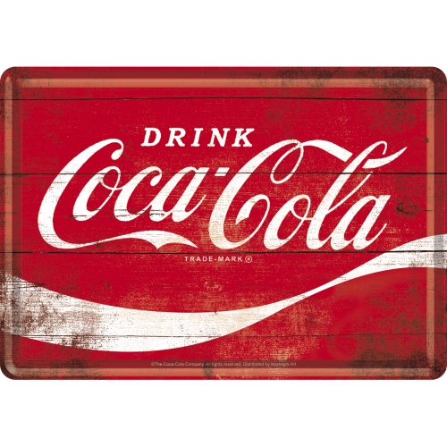 Cartolina Coca Cola Classic Red - 10x14 cm