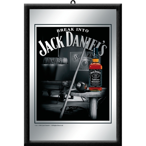 Specchio cm 20x30 Jack Daniel's - Black