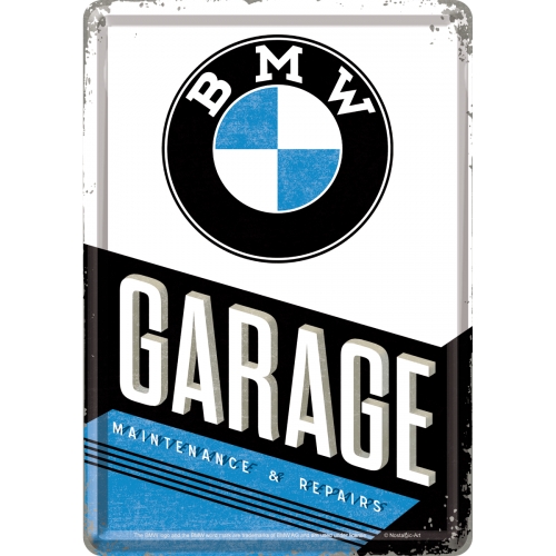 Cartolina BMW Garage - 10 x 14 cm