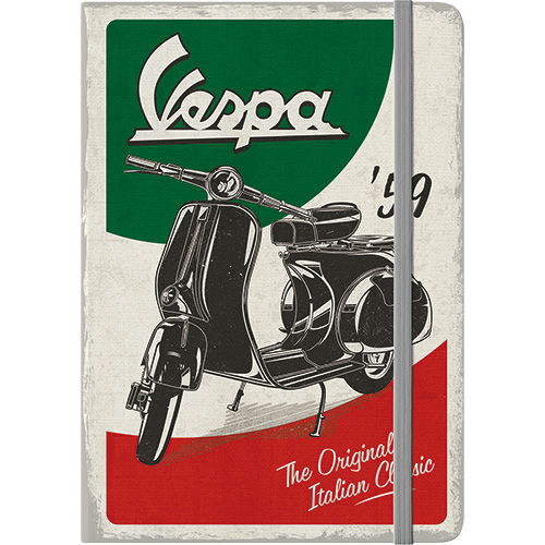 Notebook Vespa - The Italian Classic, formato A5