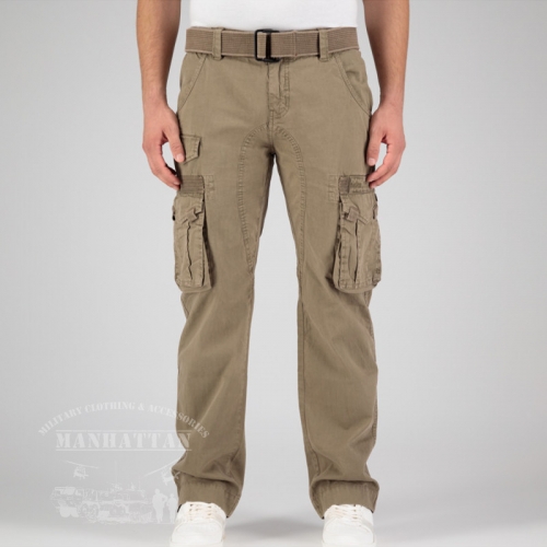 Pantalone Alpha Industries DEVISION PANT - Taupe