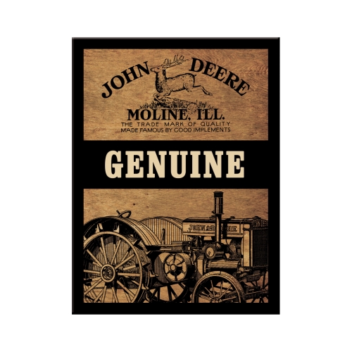 Magnete John Deere Genuine - 6x8 cm