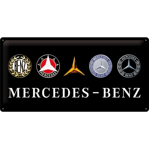 Cartello Mercedes-Benz - 25x50 cm
