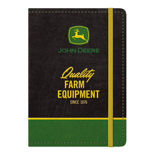 Notebook John Deere - Quality Farm Equipment & Stories, formato A5 