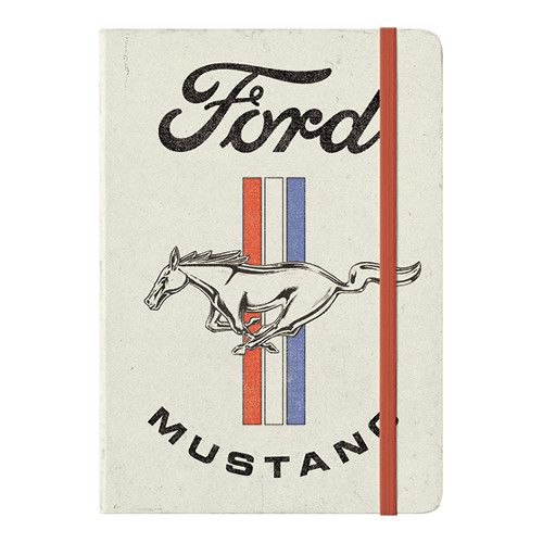 Notebook Ford Mustang - Horse & Stripes Stories, formato A5
