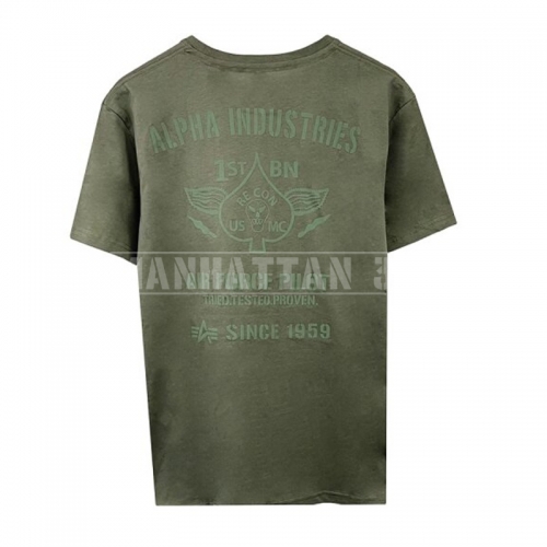 AIR FORCE T by Alpha Industries - Dark Olive
