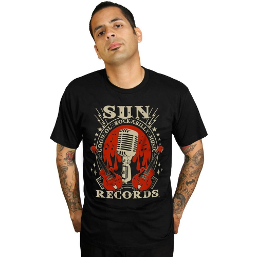 T-Shirt ROCKABILLY MUSIC by Steady Clothing Inc. - Black