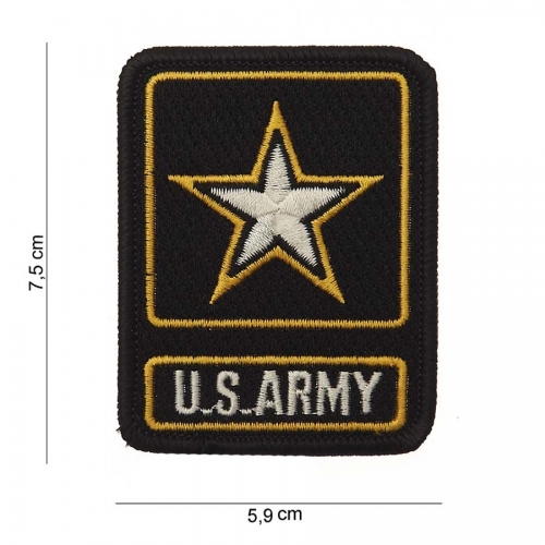Patch US ARMY STAR con velcro #2044