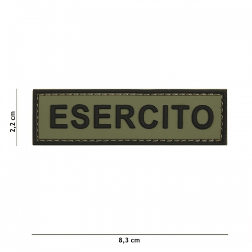 Patch in pvc ESERCITO  #20035