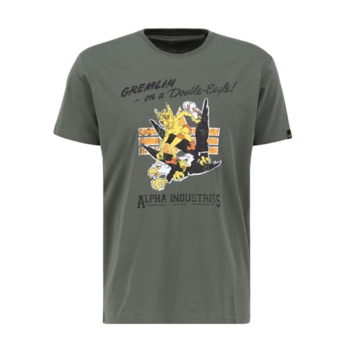Alpha Industries T-Shirt GREMLIN T - Dark Olive
