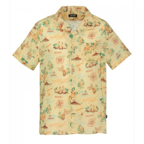 Camicia SHPACIFIC by Schott NYC - Yellow