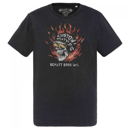 T-Shirt TSELIS by Schott NYC - Black