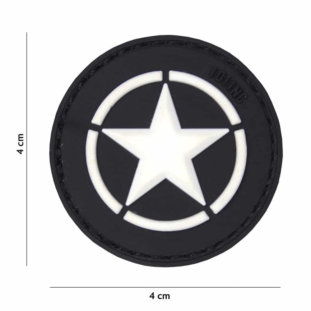 Patch in pvc ALLIED STAR con velcro