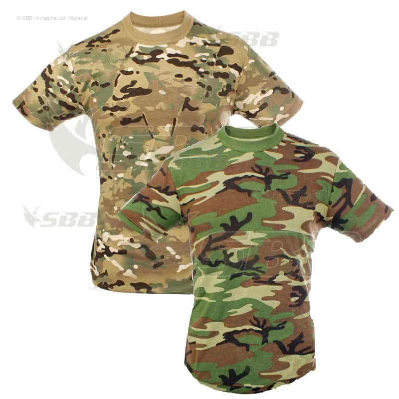 T-Shirt Cotone by SBB - Camouflage